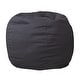 preview thumbnail 140 of 191, Small Refillable Bean Bag Chair for Kids and Teens Gray