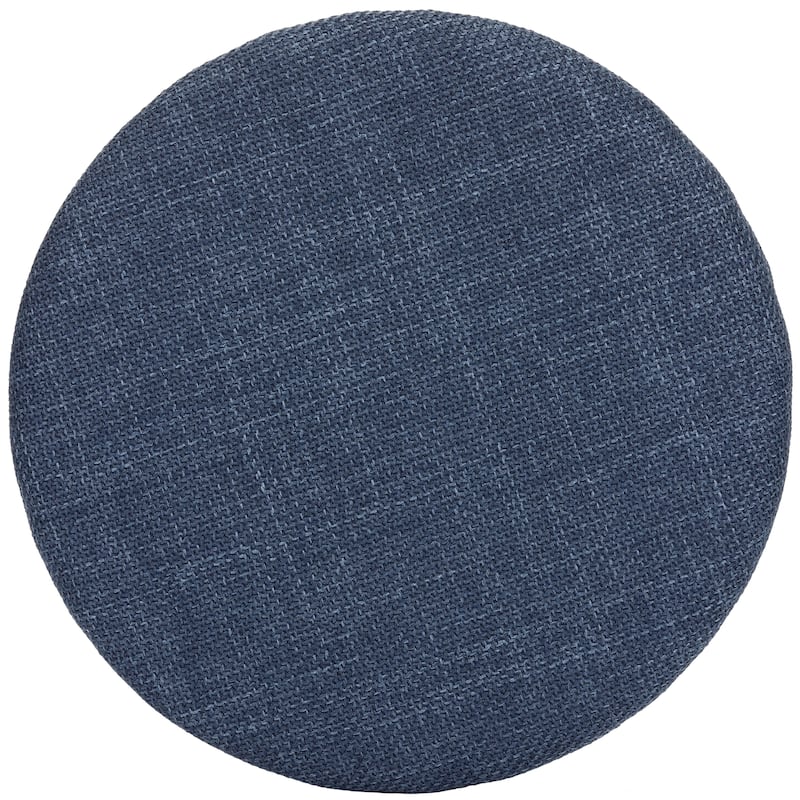 Aria Home Modern Cylinder Ottoman with Hidden Storage Upholstery Seat
