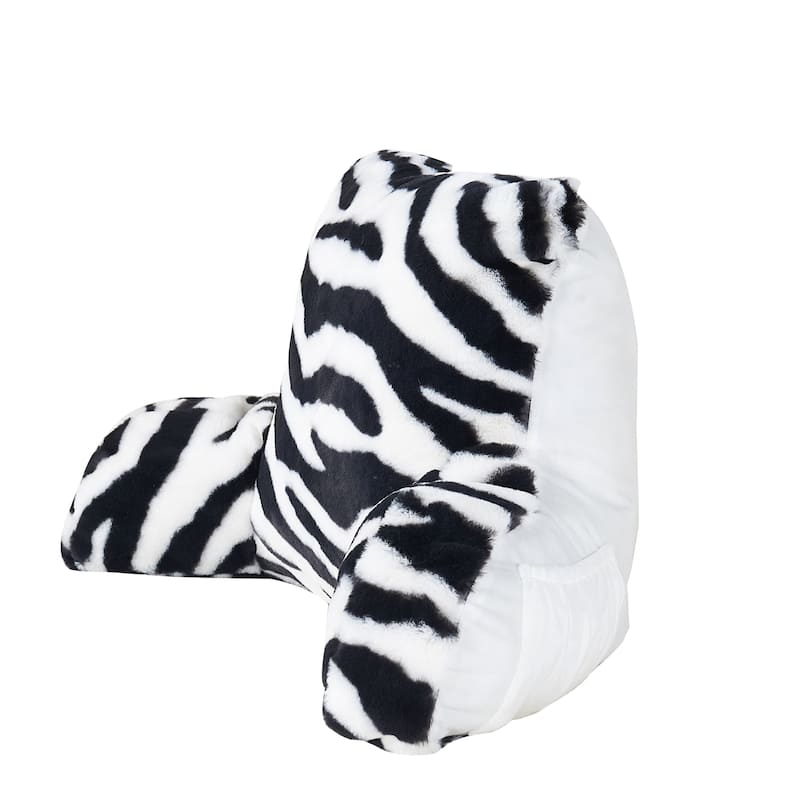 FauxFur Animal Pattern Reading Pillow Cover(Cover ONLY, NO INSERT)