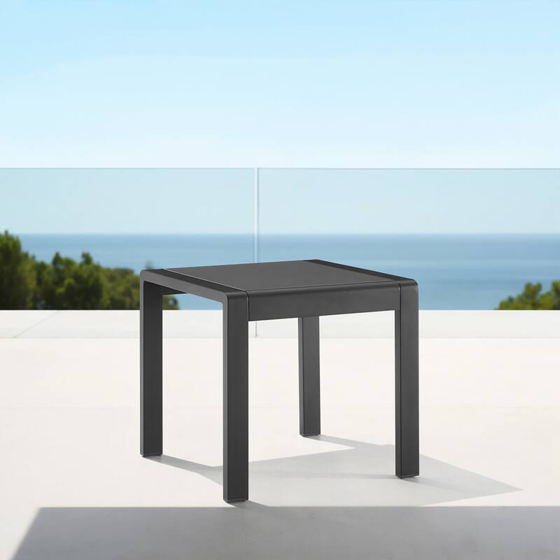 Linon Nordwind Aluminum Outdoor Side Table