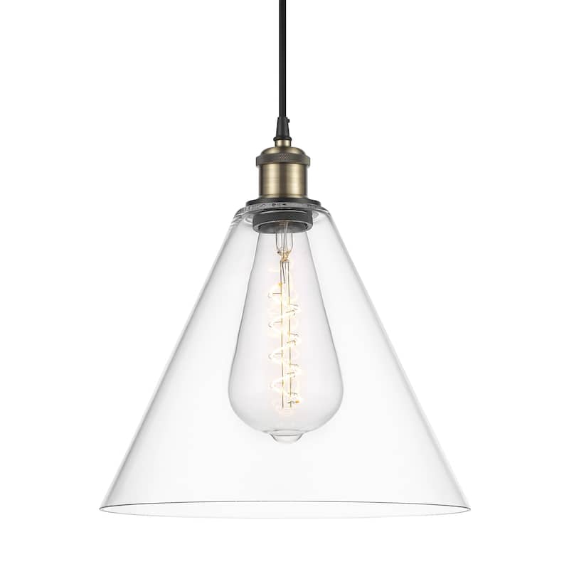Innovations Lighting 516-1P-15-12 Berkshire Pendant Berkshire 12" Wide