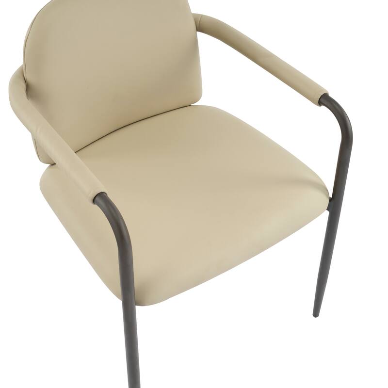 Upholstered Arm Chair Dining Chairs (Set of 2)