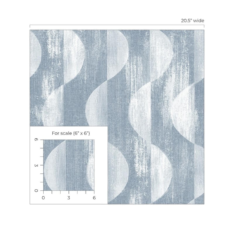 Stacy Garcia Home Half Circles Peel and Stick Wallpaper