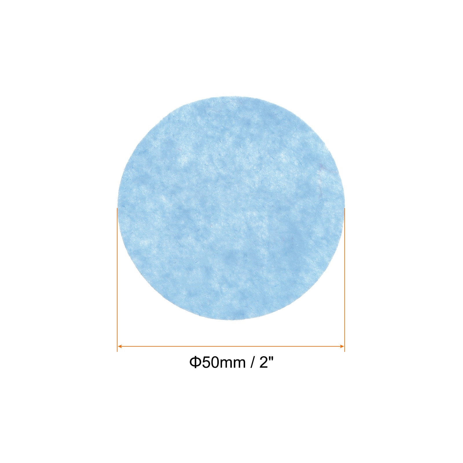 Round Felt Circles, Craft Felt Pads Non-Woven Fabric Pad