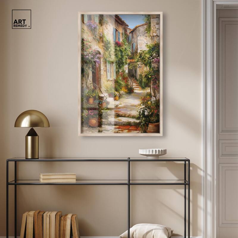 Mediterranean Charm II Shadowbox by Art Remedy