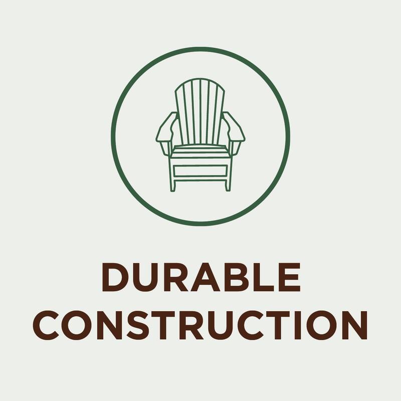 Trex Outdoor Furniture Monterey Bay Folding Adirondack Chair