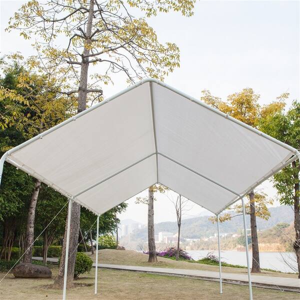 Shop 3x6 Carport Car Canopy Versatile Shelter Car Shed With 6 Foot Tubes Overstock 31318750
