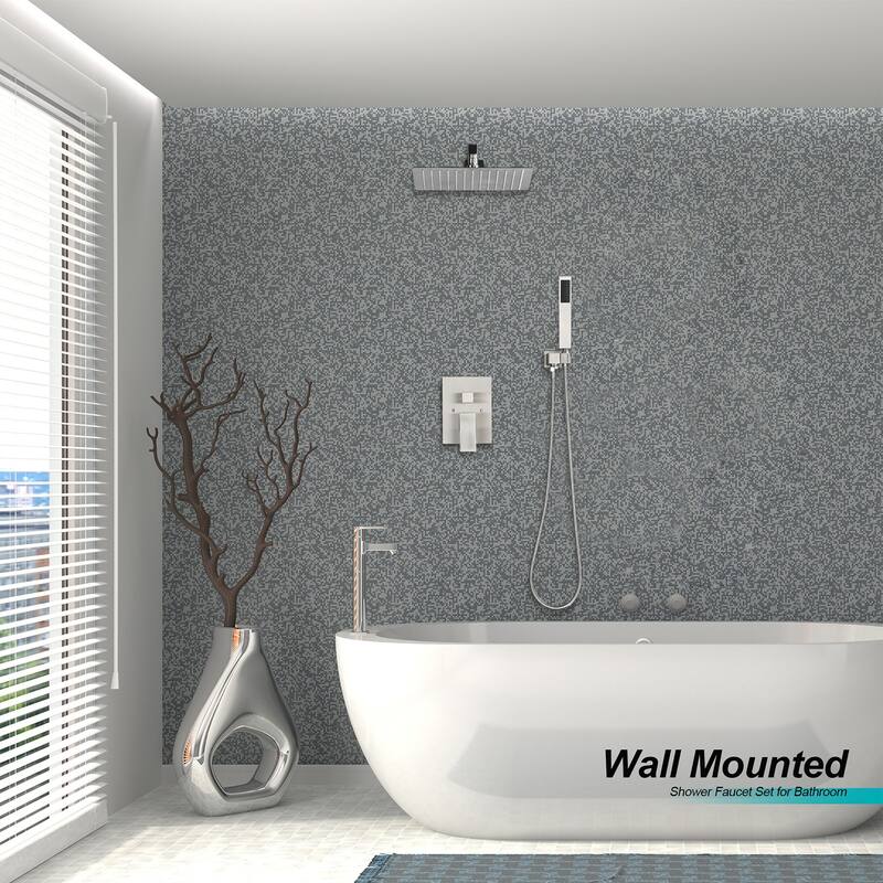 12" Rain Shower Head Systems Wall Mounted Shower