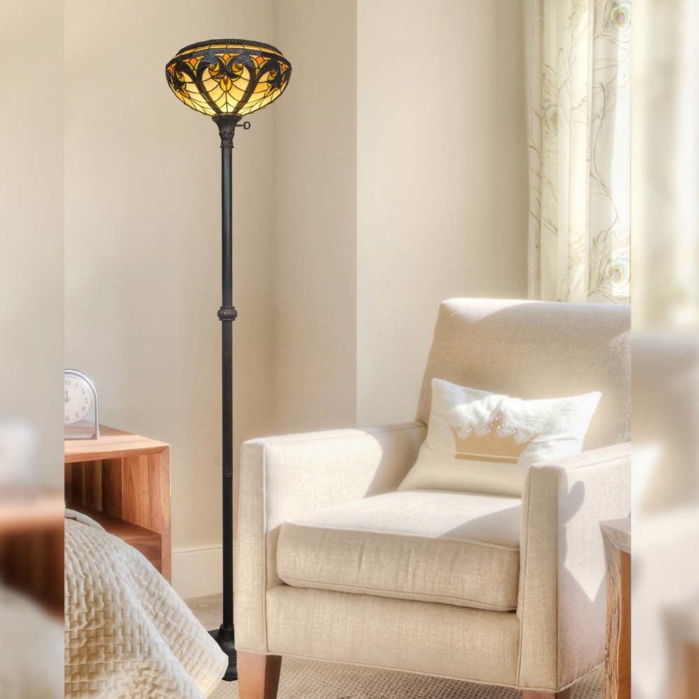 Torchiere Dale Tiffany Floor Lamps Bed Bath Beyond