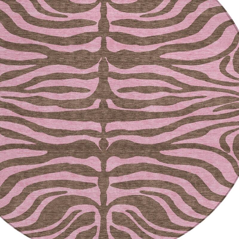 HomeRoots Animal Print Transitional Rectangle Outdoor Rug