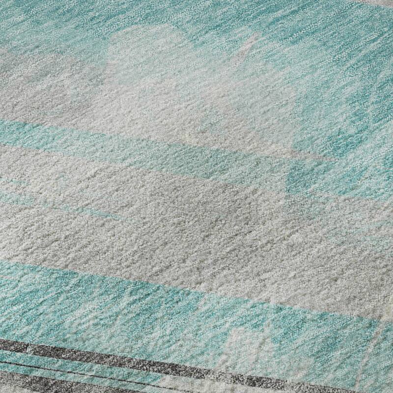 Premium Washable Super Soft Abstract Stripe Mayfield Rug