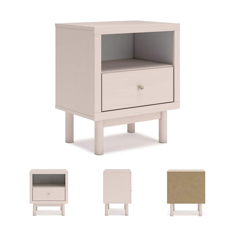 Signature Design by Ashley Wistenpine Pink Nightstand