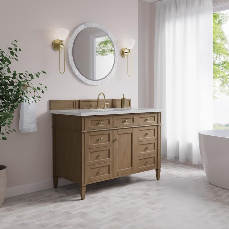 James Martin Vanities 655-V48-3ENC Brittany 48" Free Standing Single