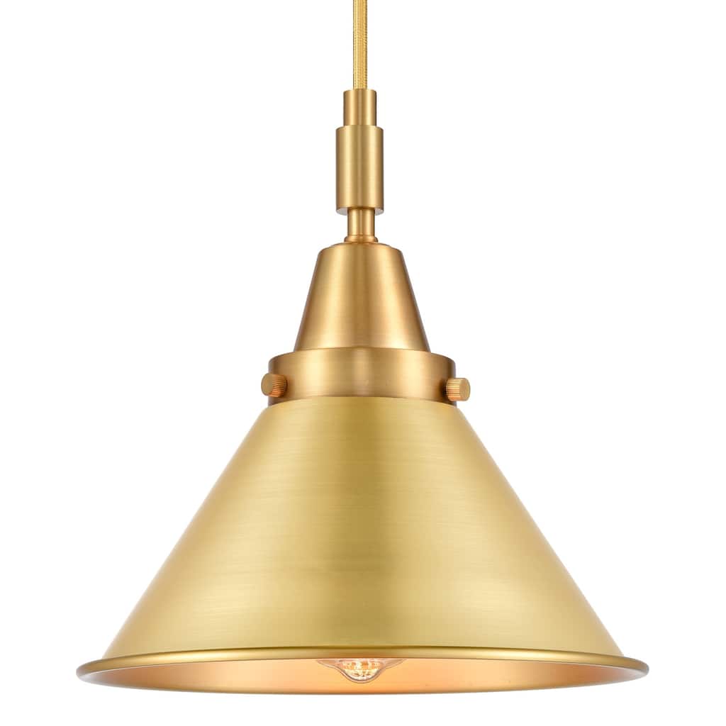 Innovations Lighting 447-1P-M10-SG Briarcliff 10" Wide Mini Pendant