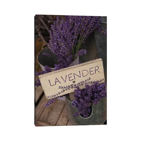 iCanvas "Dried Lavender For Sale, Sequim, Clallam County, Washington, USA" by Merrill Images Canvas Print