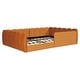 preview thumbnail 30 of 37, Velvet Upholstered Floor Bed