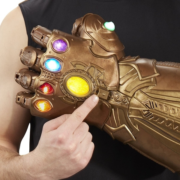 Marvel Legends Series Infinity Gauntlet Articulated Electronic Fist Stone Lights