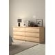 preview thumbnail 13 of 98, Porch & Den McKellingon 6-drawer Double Dresser