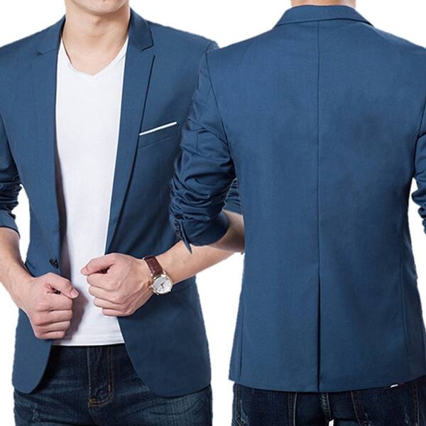 Shop Men S Fashion Business Casual Long Sleeve Pockets Suits