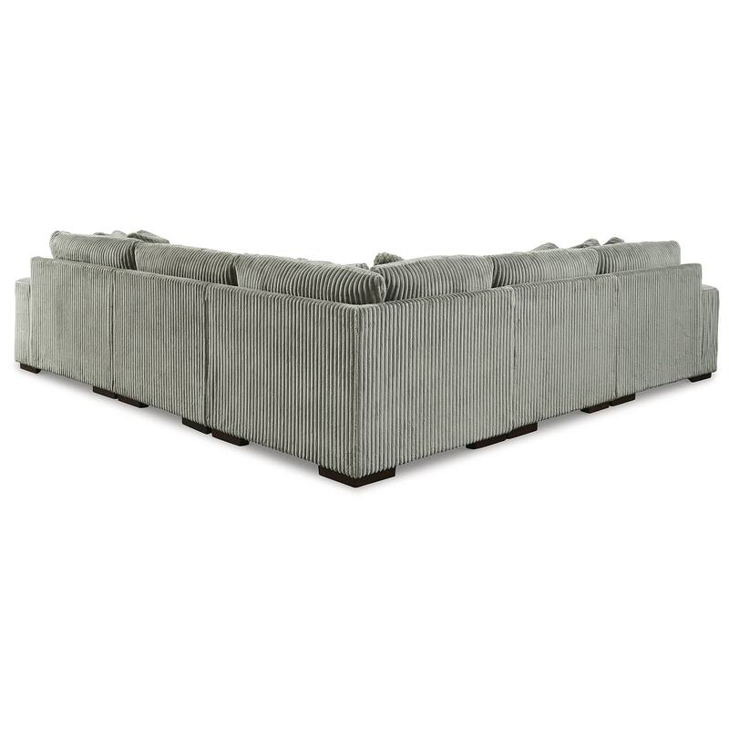 Signature Design by Ashley Lindyn 5-Piece Sectional with Chaise - 133"W x 133"D x 38"H