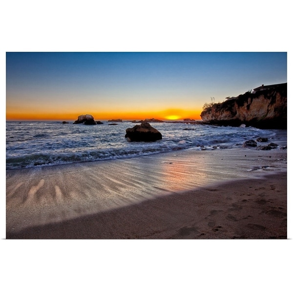 "Cove at Shell Beach" Poster Print