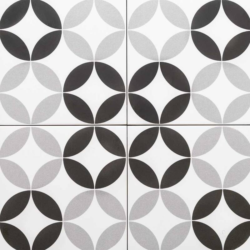 The Tile Life Twinkle 9x9 Black Porcelain Floor & Wall Tile