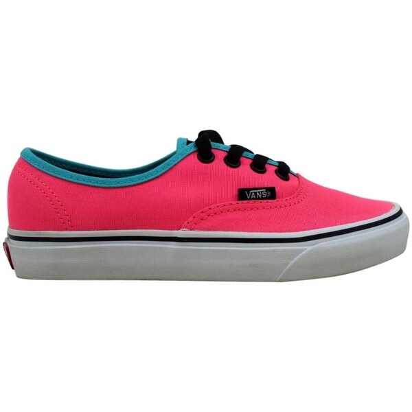 vans authentic neon pink