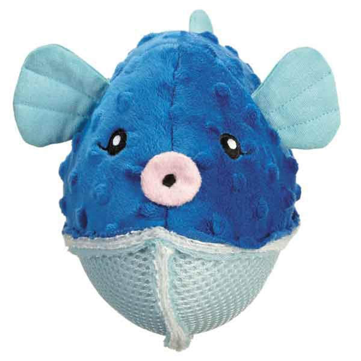stuffed fish dog toy