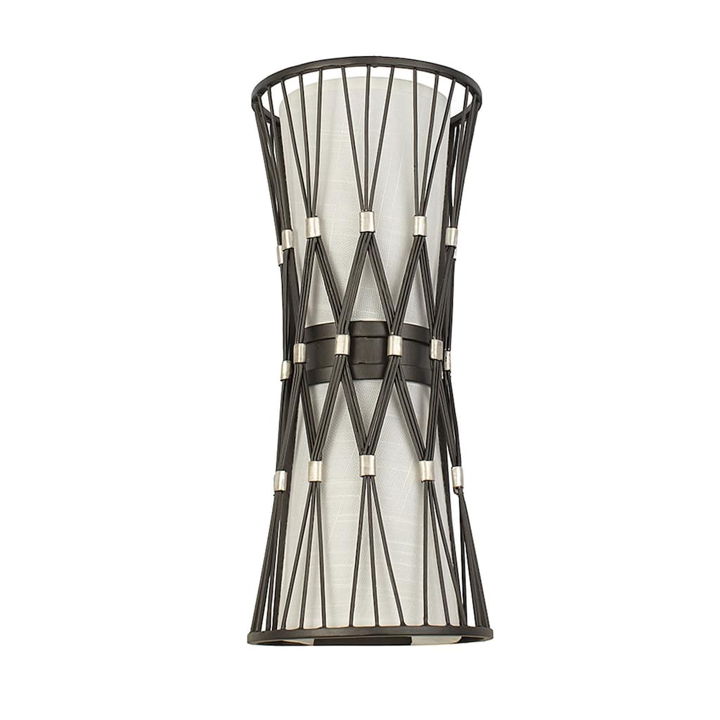 Joliet 2-Light Wall Sconce in Rumba
