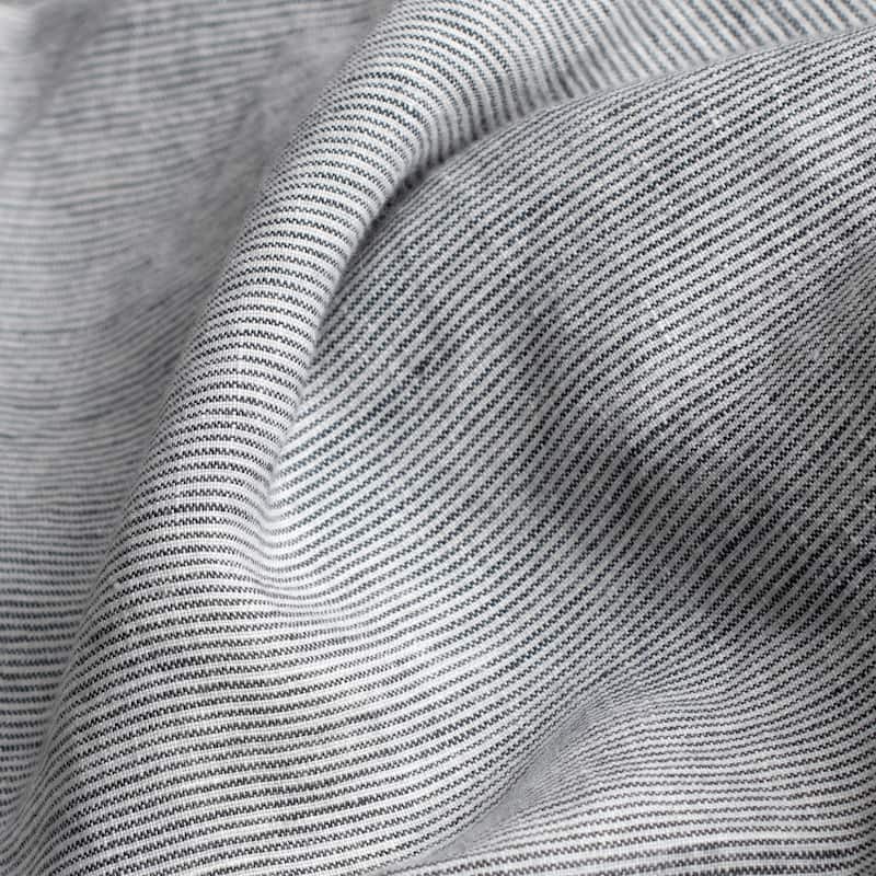 100% French Linen Duvet Cover & Sham Set by BOKSER HOME