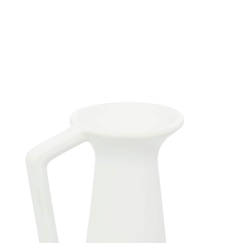 CosmoLiving by Cosmopolitan Ceramic Vase with Handles (Set of 3) - Black or White