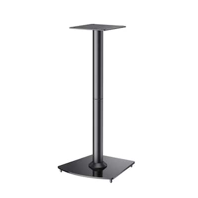 ErgoAV 1-Pair Fixed Height Bookshelf Speaker Stands 28"