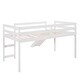 preview thumbnail 5 of 5, Loft Bed with Slide, Multifunctional Design, Twin (White)