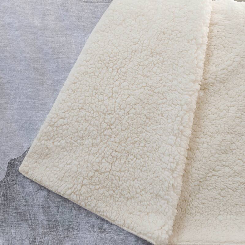 Premium Machine Washable Modern Contemporary Sherpa Throw Blanket