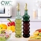 preview thumbnail 19 of 196, COOK WITH COLOR Glass Olive Oil Bottle Dispenser - 2 Pack- 17oz Oil and Vinegar Carafe Decanter