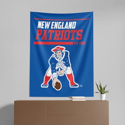 NFL New Enland Patriots 40 YD Dash Legacy Patriots Wall Hanging - 50"x60"