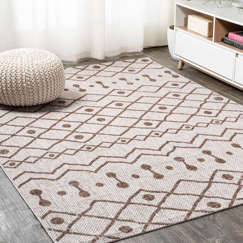 JONATHAN Y Tokay Tribal Bohemian Indoor/Outdoor Area Rug