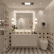 preview thumbnail 60 of 161, Large LED Bathroom mirror Tempered Glass Dimmable Anti-Fog Vanity Mirror