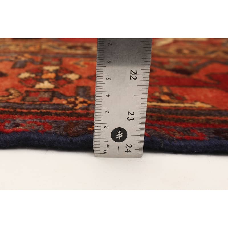 ECARPETGALLERY Hand-knotted Anadol Red Wool Rug - 4'0 x 6'10