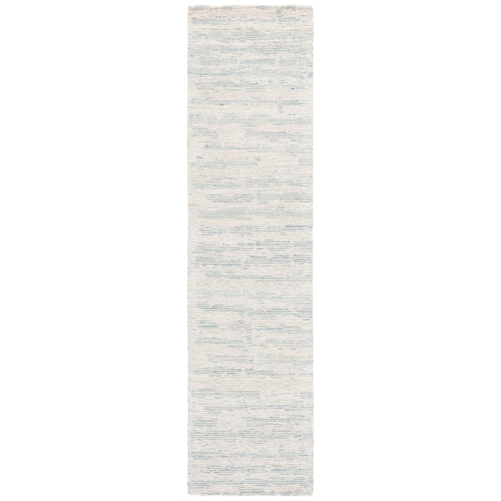 SAFAVIEH Handmade Ebony Anastasiya Modern & Contemporary Wool Rug