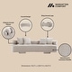 preview thumbnail 4 of 12, Manhattan Comfort Modern Verandah Chenille 112 Inch XL Sofa