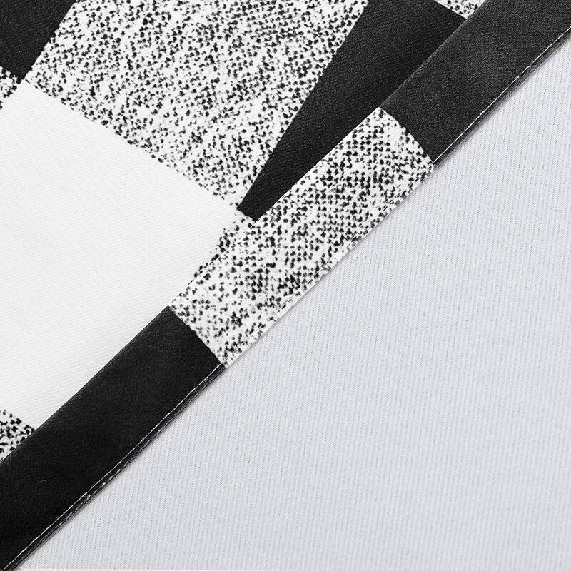 Porch & Den Alfalfa Plaid Pattern Room-darkening Window Curtains