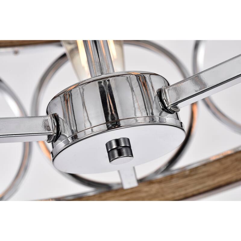 Shacer 3-light Hood Design Ceiling Lamp