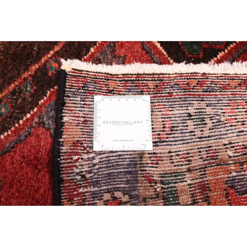 ECARPETGALLERY Hand-knotted Konya Anatolian Dark Red Wool Rug - 4'5 x 7'1