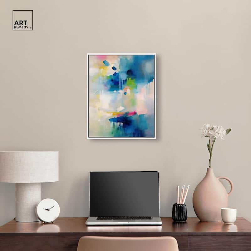 Prismatic Weeps Color I Canvas by Art Remedy