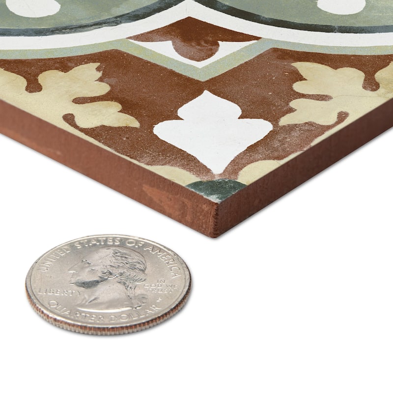 Merola Tile Kings Barna Born 17-5/8" x 17-5/8" Ceramic Floor and Wall Tile