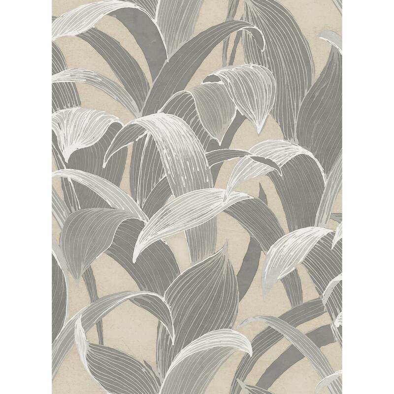 Seabrook Designs Koi Imperial Banana Groves Unpasted Wallpaper