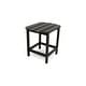 preview thumbnail 7 of 17, POLYWOOD South Beach 18 inch Outdoor Side Table Black