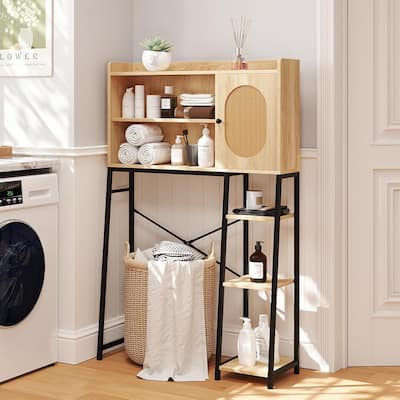 Over The Toilet Bathroom Cabinet Freestanding Storage Organizer