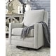 preview thumbnail 1 of 18, Kambria Contemporary Swivel Glider Accent Chair